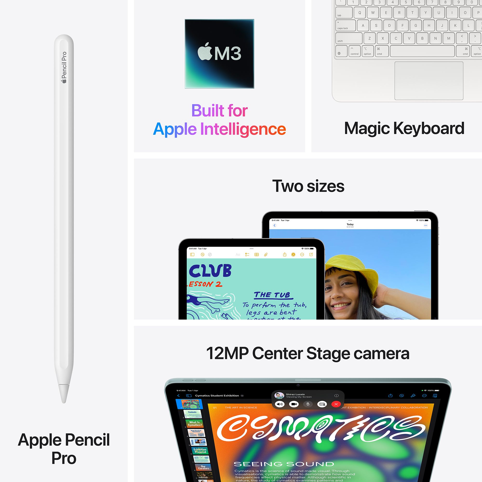 Buy Apple iPad Air Wi-Fi (13 Inch, 256GB, Blue) Online - Croma